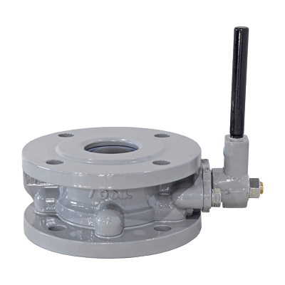 レバー操作式補修弁-角田鉄工株式会社