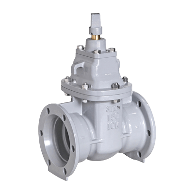 耐震管路対応型K形B122メタルシート仕切弁-角田鉄工株式会社