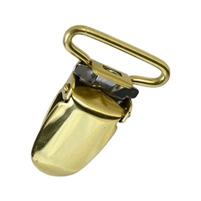 亜鉛製ナスカン 真鍮サスペンダークリップ20mm100個セット-二宮金属株式会社