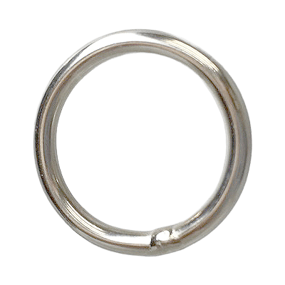 亜鉛製ナスカン ロー付け丸カン-二宮金属株式会社