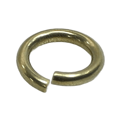 バレル・真鍮シングルリング 10mmシリーズ BS-ring-10x18ba-二宮金属株式会社