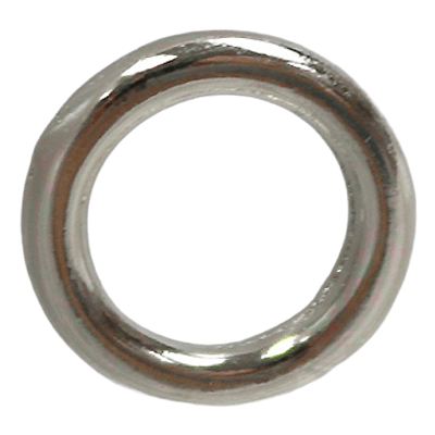 真鍮丸カン12mmシルバー BS-marukan-12x3s-二宮金属株式会社