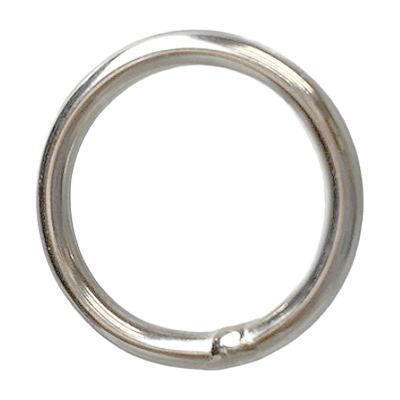 カン類 (丸・角・リュック・移動・三角カン) ロー付け丸カン-二宮金属株式会社