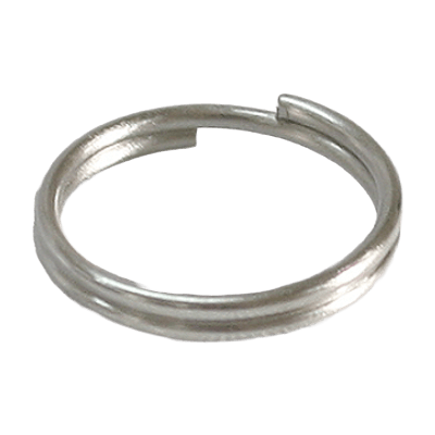 カン類 (丸・角・リュック・移動・三角カン) ダブルリング シルバー 300個セット-二宮金属株式会社