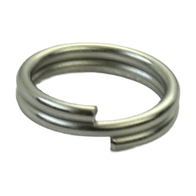 カン類 (丸・角・リュック・移動・三角カン) ダブルリング シルバー 8mm-二宮金属株式会社