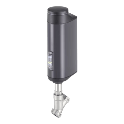 比例電動弁 アングルシートバルブ タイプ 3320 - EVA 電動オン・オフバルブ (アングルシートバルブ)-ビュルケルトジャパン株式会社