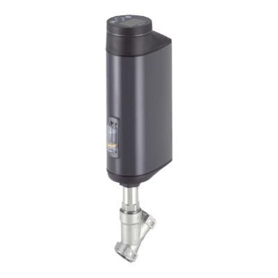 比例電動弁 アングルシートバルブ タイプ 3360 - EVA 電動コントロールバルブ (アングルシートバルブ)-ビュルケルトジャパン株式会社