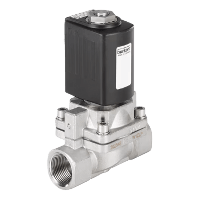 汎用電磁弁・2方弁 タイプ 5407 - 直動式2/2方プランジャ型バルブ-ビュルケルトジャパン株式会社