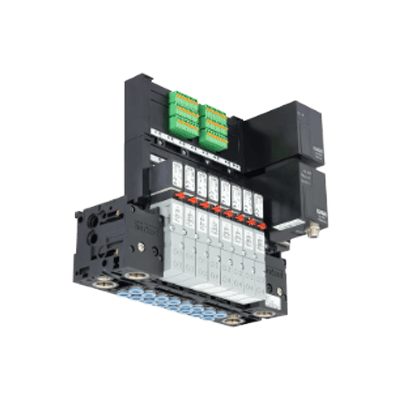 産業用デジタル通信 タイプ 8640 - 空気圧用モジュール式バルブターミナル-ビュルケルトジャパン株式会社