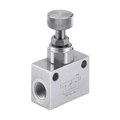 Various Components タイプ TRG001 - 絞り弁、絞り弁サイレンサ、 コントロールバルブ、ダブルチェックバルブ-ビュルケルトジャパン株式会社