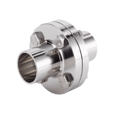 BBS Hygienic Fittings タイプ BBS-06 - 無菌環状ねじ込みユニオンモデルまたは滅菌モデルのフランジ継手-ビュルケルトジャパン株式会社