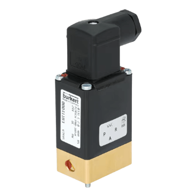 汎用電磁弁・2方弁 タイプ 0331 - 直動式2/2方または3/2方アーマチュアバルブ-ビュルケルトジャパン株式会社