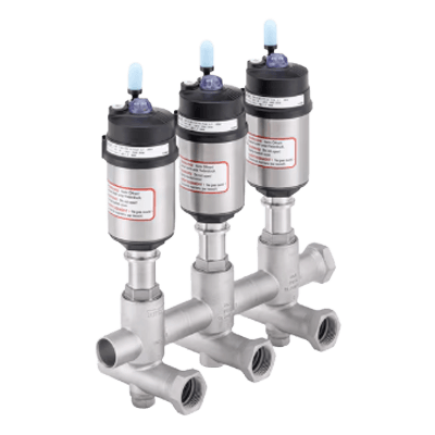 タイプ 8840 - モジュール式プロセスバルブノード - ディストリビュータとコレクタ-ビュルケルトジャパン株式会社