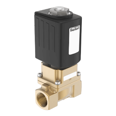 汎用電磁弁・2方弁 タイプ 6407 - サーボ制御2/2方ピストンバルブ-ビュルケルトジャパン株式会社