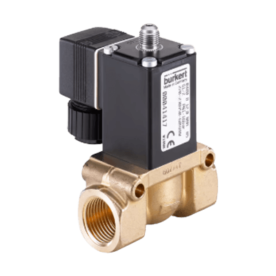 汎用電磁弁・2方弁 タイプ 0400 - サーボ制御式2/2方ピストンバルブ-ビュルケルトジャパン株式会社