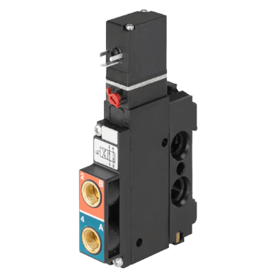 空圧制御器 (コントロールヘッド、近接スイッチ) タイプ 5470 - 空気圧用3/2または4/2方ソレノイドバルブ-ビュルケルトジャパン株式会社