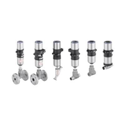 グローブバルブ タイプ 8802 - コントロールバルブシリーズ (空圧駆動)-ビュルケルトジャパン株式会社