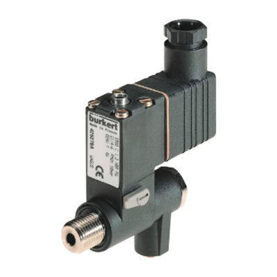 プロセスオートメーション タイプ 0300 - 直動式3/2方プランジャ型バルブ-ビュルケルトジャパン株式会社