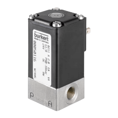 汎用電磁弁・2方弁 タイプ 0211 - 直動式2/2方プランジャ型バルブ-ビュルケルトジャパン株式会社