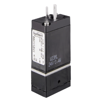 汎用電磁弁・3方弁 タイプ 6126 - 分離ダイヤフラム付き2/2および3/2方ロッカソレノイドバルブ-ビュルケルトジャパン株式会社