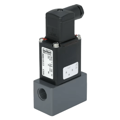 汎用電磁弁・3方弁 タイプ 0121 - 直動フリッパー電磁弁 (2方弁/3方弁)-ビュルケルトジャパン株式会社