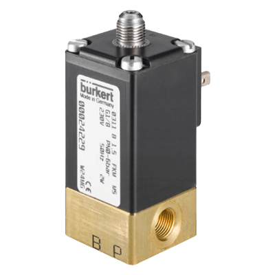 汎用電磁弁・3方弁 タイプ 0311 - 直動式3/2方プランジャ型バルブ-ビュルケルトジャパン株式会社