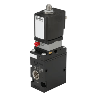 防爆対応電磁弁 タイプ 6518 - 空圧機器向けマニホールド電磁弁 (3方弁)-ビュルケルトジャパン株式会社