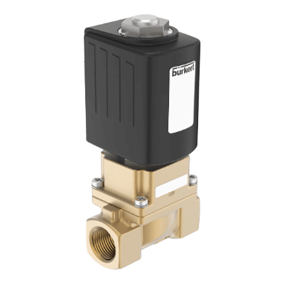 蒸気用電磁弁 タイプ 6407 - サーボ制御2/2方ピストンバルブ-ビュルケルトジャパン株式会社