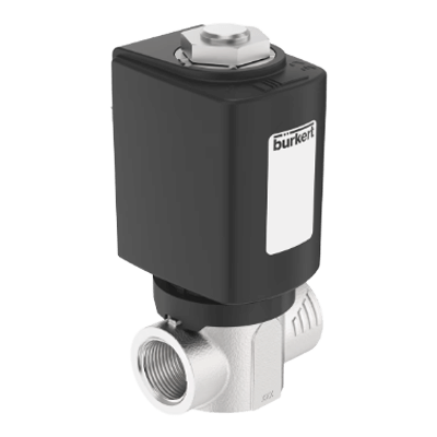 蒸気用電磁弁 タイプ 6240 - サーボ制御2/2方プランジャ型バルブ-ビュルケルトジャパン株式会社