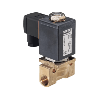 蒸気用電磁弁 タイプ 0255 - 直動式2方電磁弁 (高温向け)-ビュルケルトジャパン株式会社