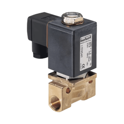 極低温用電磁弁 タイプ 0255 - 直動式2方電磁弁 (高温向け)-ビュルケルトジャパン株式会社
