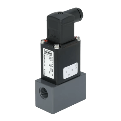 高耐食電磁弁 タイプ 0121 - 直動フリッパー電磁弁 (2方弁/3方弁)-ビュルケルトジャパン株式会社