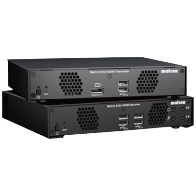 4K60p 4:4:4対応 超低遅延IP KVM エクステンダー Extio3 series-ブロードデザイン株式会社