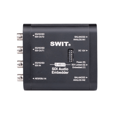 SDIオーディオエンベデッター S-4610-ブロードデザイン株式会社