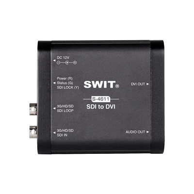 SDI to DVIコンバーター S-4611-ブロードデザイン株式会社
