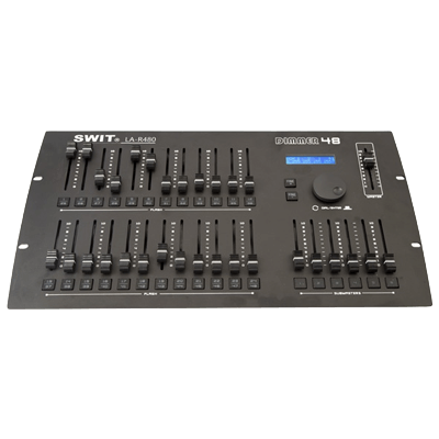 LEDライト 48ch DMX512 ライトコンソール LA-R480-ブロードデザイン株式会社