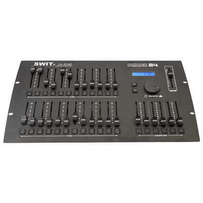 LEDライト 24ch DMX512 ライトコンソール LA-R240-ブロードデザイン株式会社