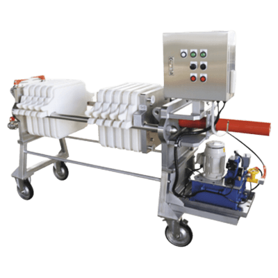 ろ過 単純加圧式 手動フィルタープレス MSASシリーズ (シートフィルタ)-株式会社マキノ