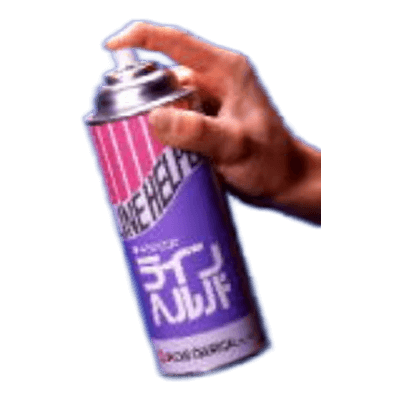 クリーニング 仕上げ剤 エアゾール式折目加工剤「ラインヘルパー」-株式会社ミズホケミカル