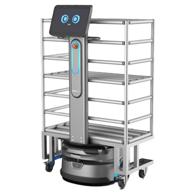 頑丈で、高積載能力配送ソリューション 世界初のマイクロフルフィルメントセンター運搬ロボット CarryBot3-北京猎户星空科技有限公司