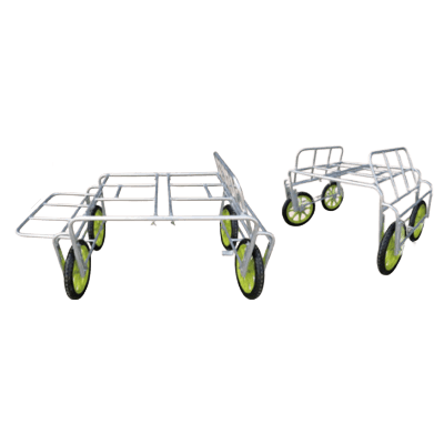 アルミイチゴ台車トンボ上下式 CU-04A-有限会社託麻車輌工業