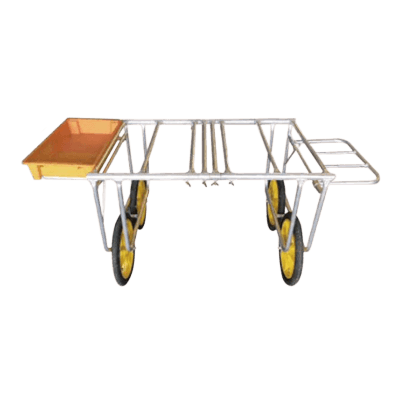 アルミイチゴ台車固定式 CU-01A-有限会社託麻車輌工業