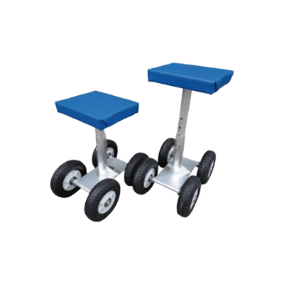 アルミコロ四輪高設用腰掛上下式 SW-A06-有限会社託麻車輌工業