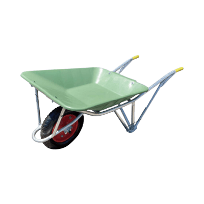 一輪車アルミ製プラバケット付 UY-08-有限会社託麻車輌工業