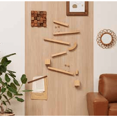 パーツを組み合わせて、ビー玉ころころ。子供も大人も楽しめるマグネットトイ HEYADECOLOCOLO-ニチレイマグネット株式会社