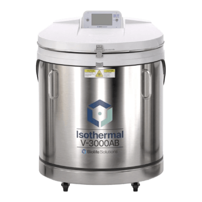 気相式液体窒素保管容器 V-3000AB-株式会社EBAC