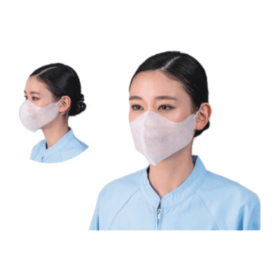 1PLY2PLYマスク 1PLYマスク 息ラクらく立体マスクワイドタイプ耳掛け (丸ゴム) FM-703A-株式会社ホワイトマックス