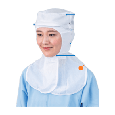 衛生帽子 ナノクールキャップシリーズ ナノクールキャップ L-17-株式会社ホワイトマックス