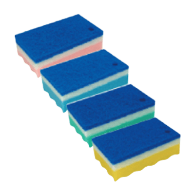 清掃用品 スポンジクリーナー HACCP対応業務用クリーナーシリーズ ワコーストロングスポンジタワシ アクリルビーズ SA-21-株式会社ホワイトマックス