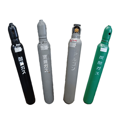 産業用高圧ガス 小瓶容器 (＊10L容器)-有限会社ミツワ熔材